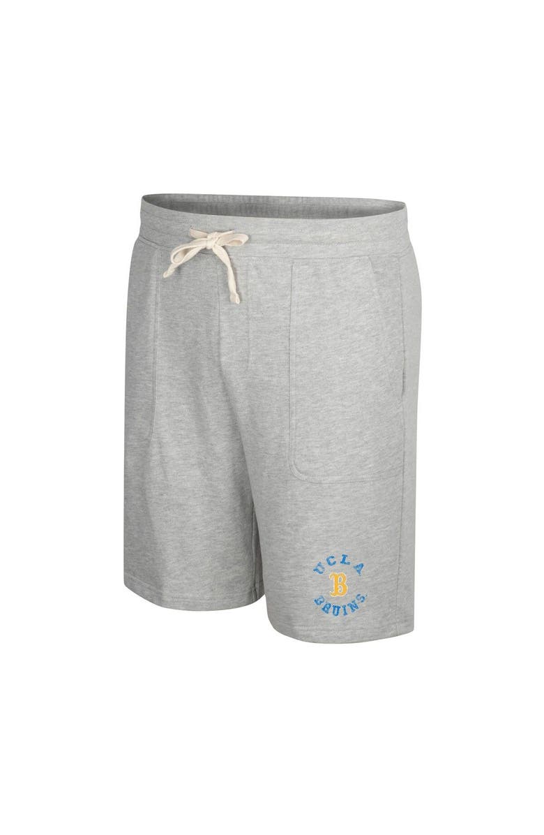 COLOSSEUM Men's Colosseum Heather Gray UCLA Bruins Love To Hear This Terry Shorts, Alternate, color, Heather Gray