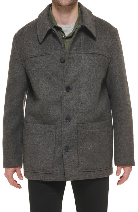Wool Blend Coat