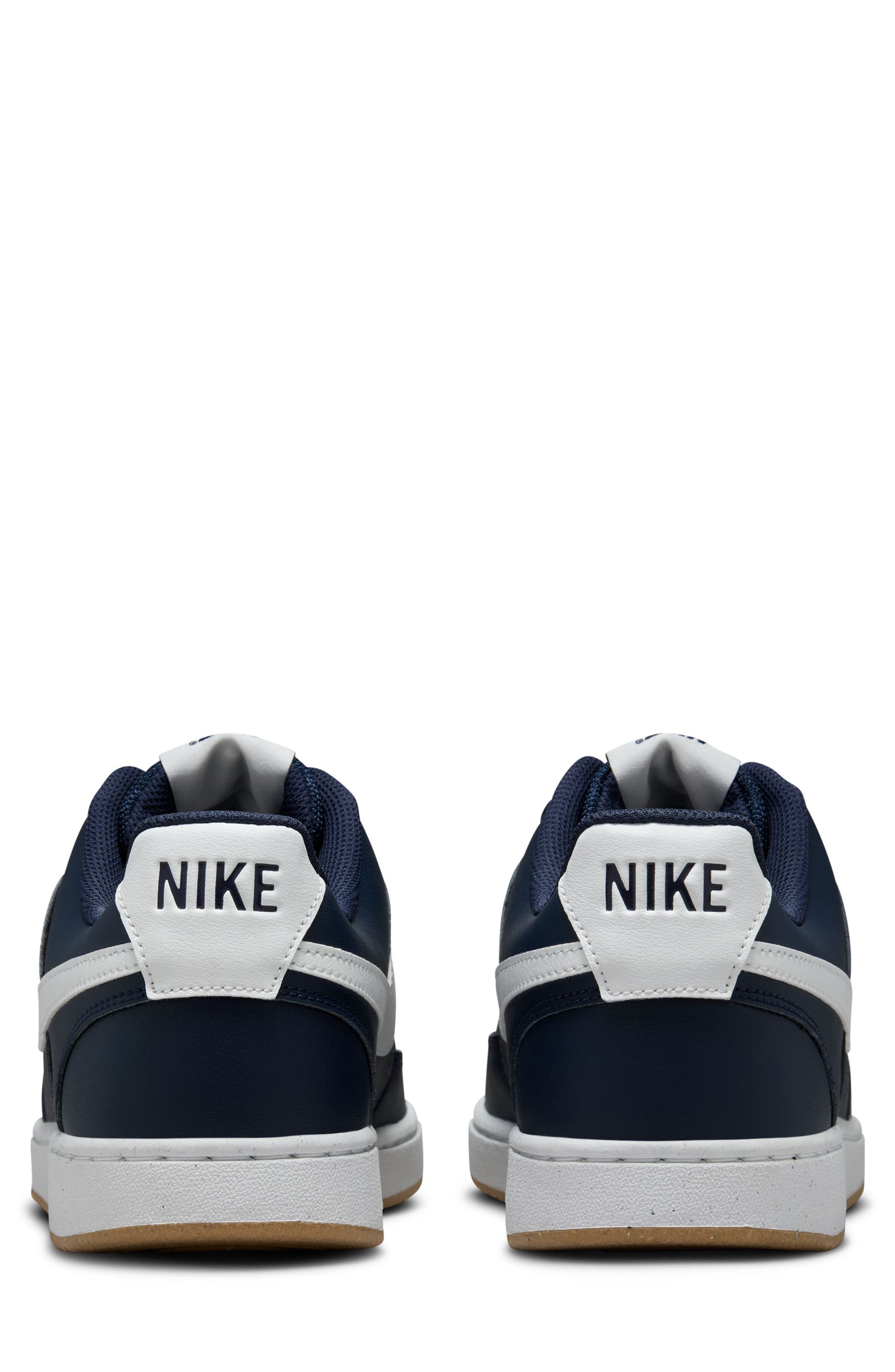 Court Vision Next Nature Sneaker, Alternate, color, OBSIDIAN/ WHITE/ BROWN