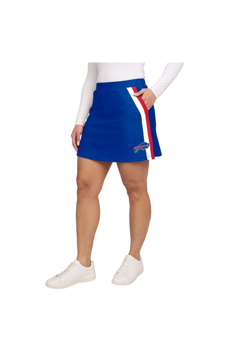 WEAR by Erin Andrews Women's WEAR by Erin Andrews Royal Buffalo Bills Stripe Skort, Alternate, color, 