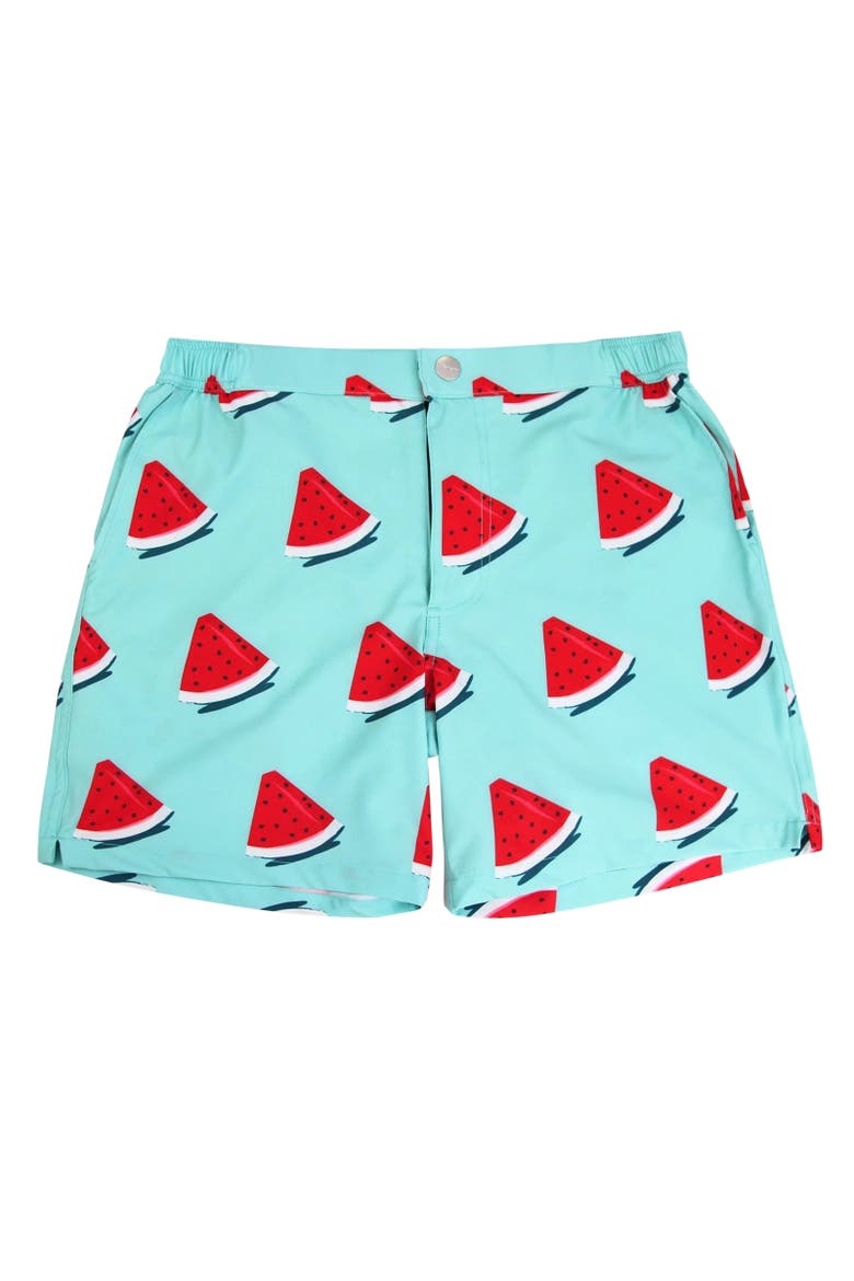 Men's Swim Shorts, Alternate, color, Aqua