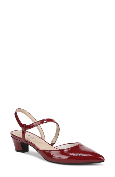 Minimalist Pointed Toe Pump (Women)