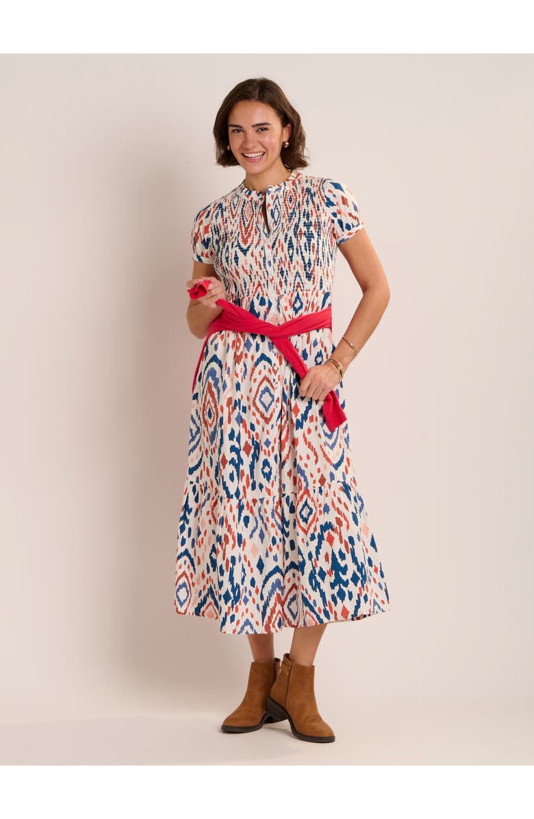 Brakeburn Eirini Bodice Tiered Maxi Dress, Alternate, color, Multi