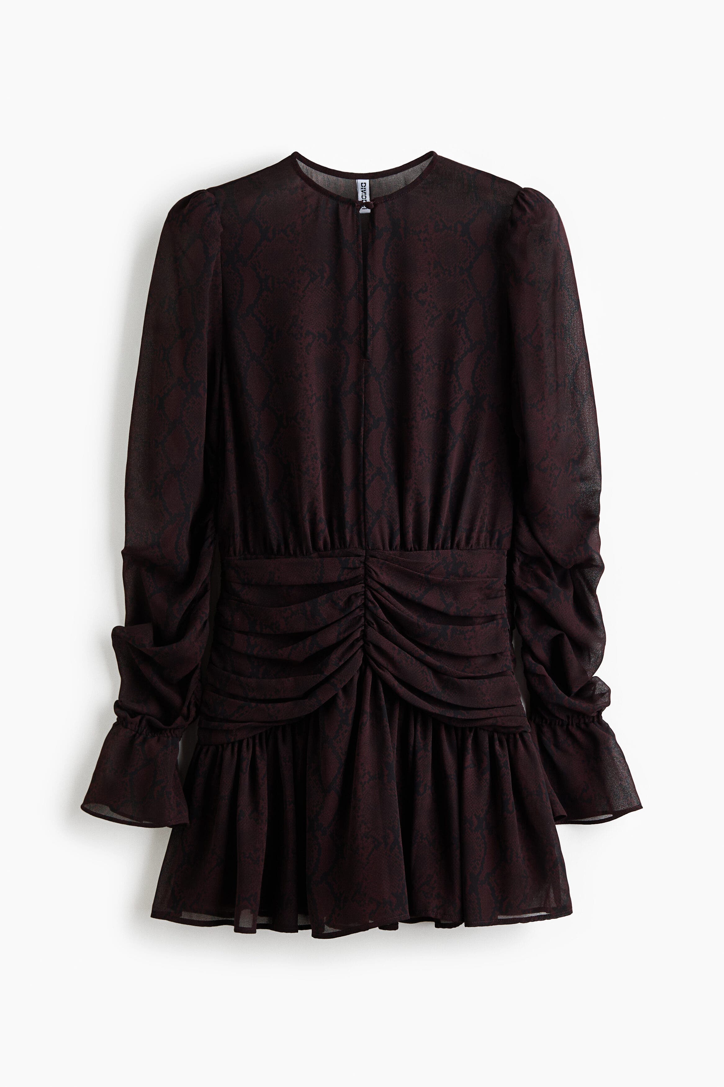 selected Dark brown/patterned