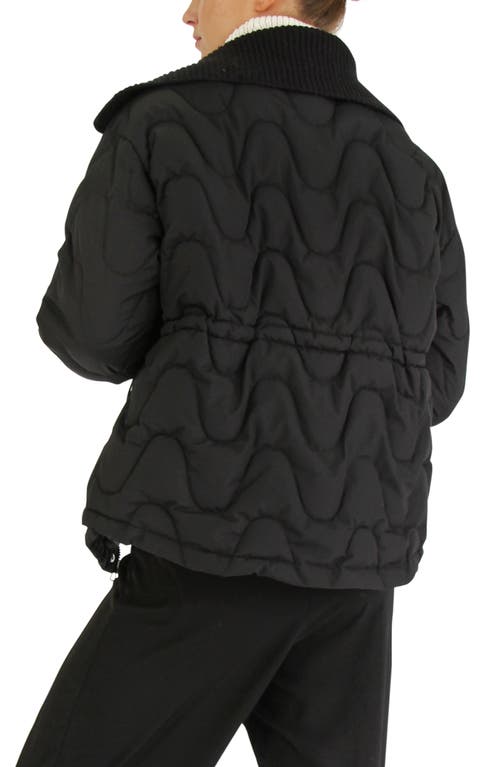 Belle & Bloom See You Again Quilted Jacket In Black