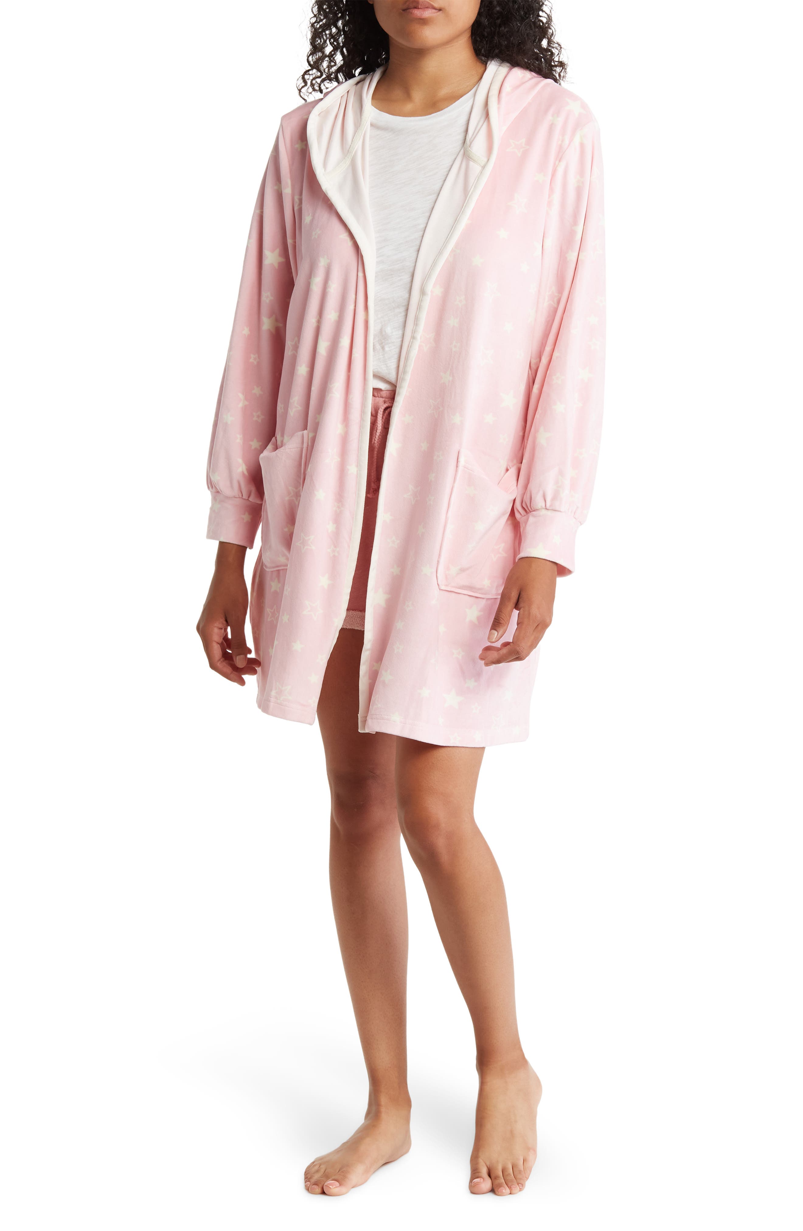 Kensie Stretch Star Chenille Cardigan (Women) | Nordstromrack