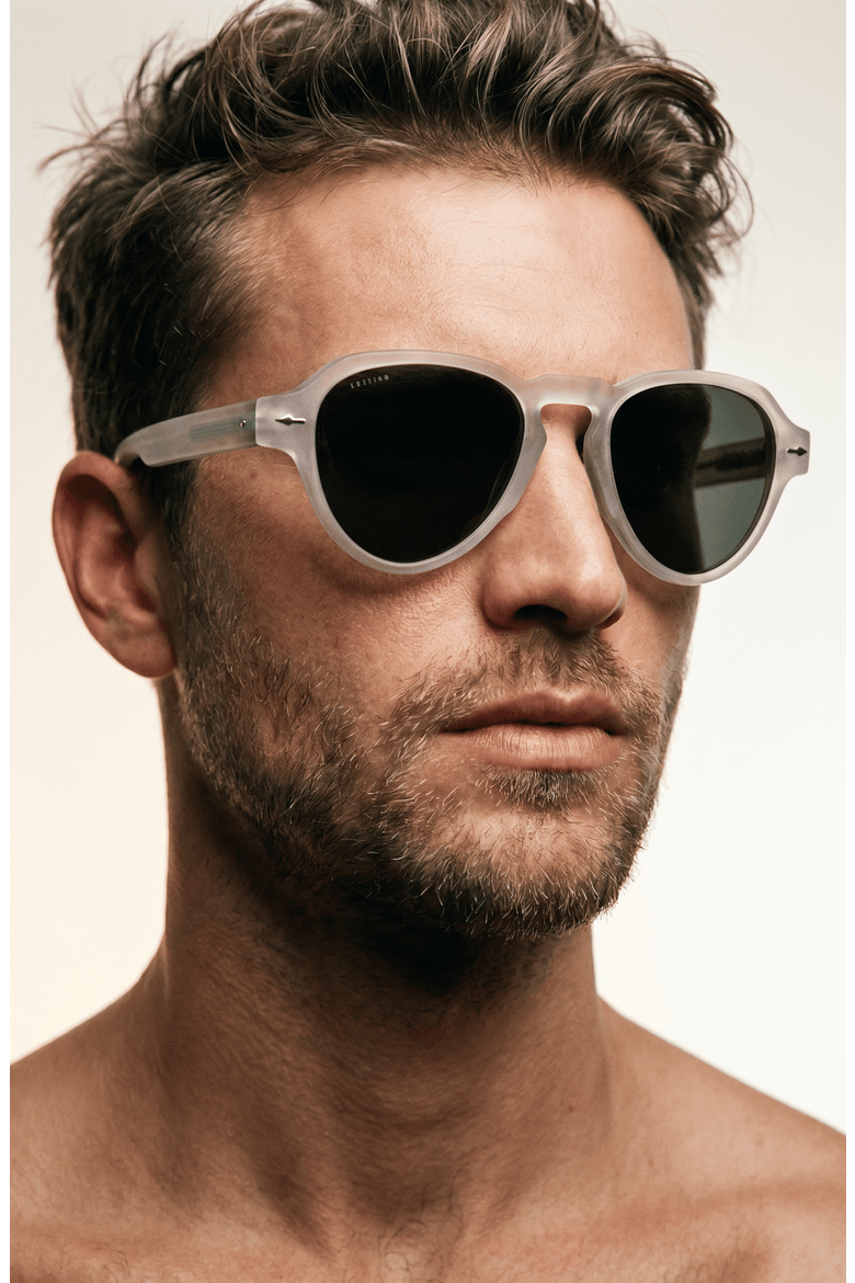 Soul 51mm Pilot Acetate Sunglasses, Alternate, color, White