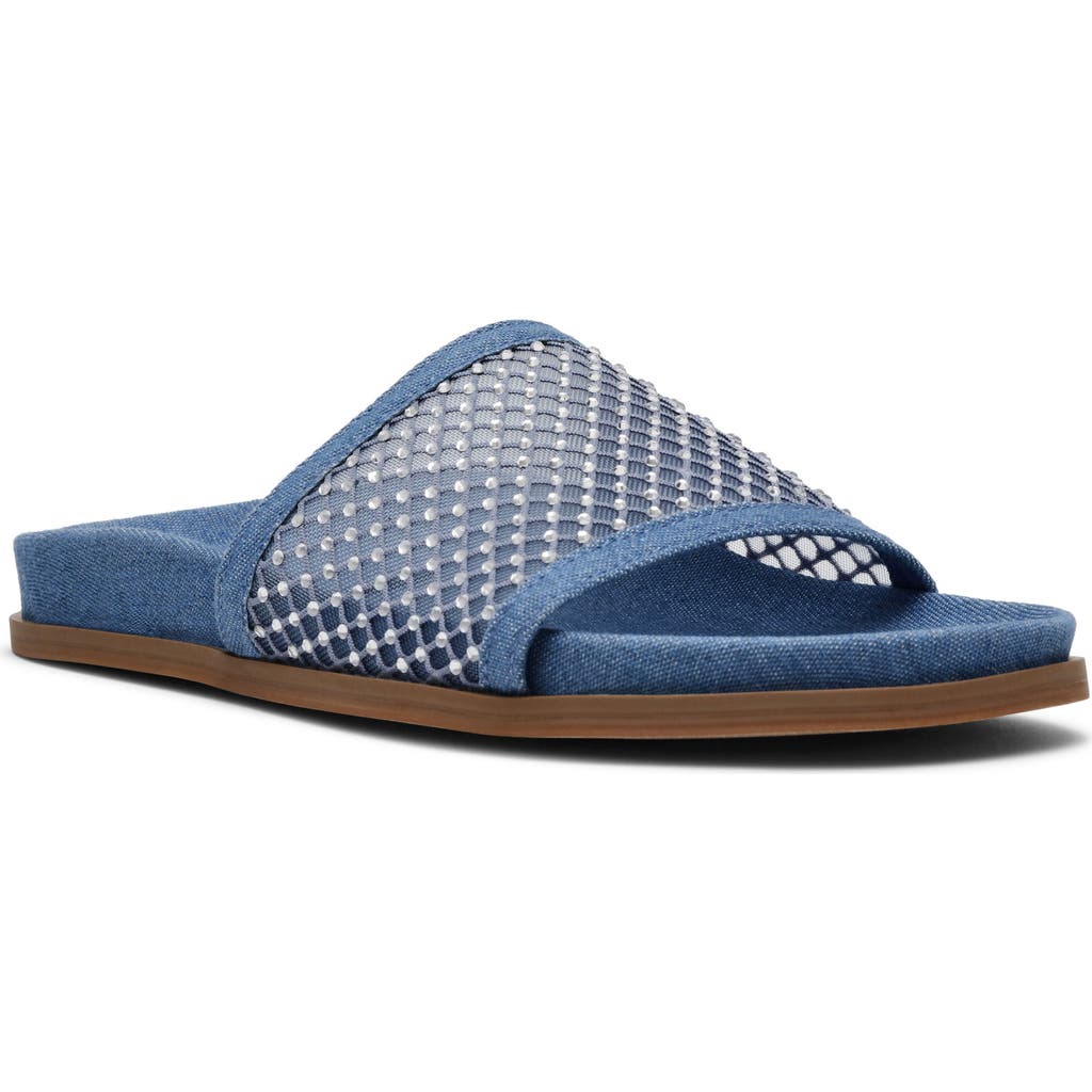 ANNE KLEIN ANNE KLEIN BEATRIX MESH SLIDE SANDAL