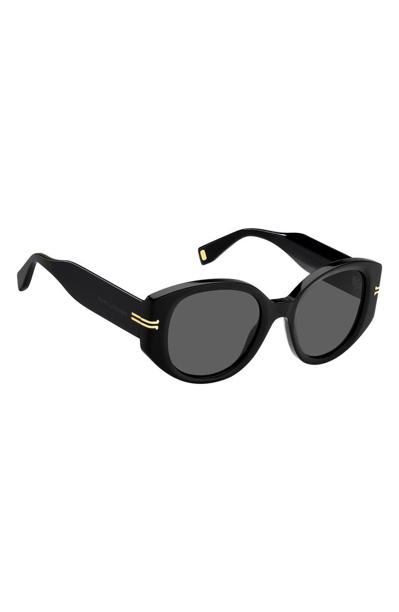 Marc Jacobs Round Sunglasses, Alternate, color,