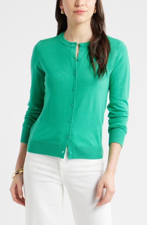 Merino Wool Blend Cardigan