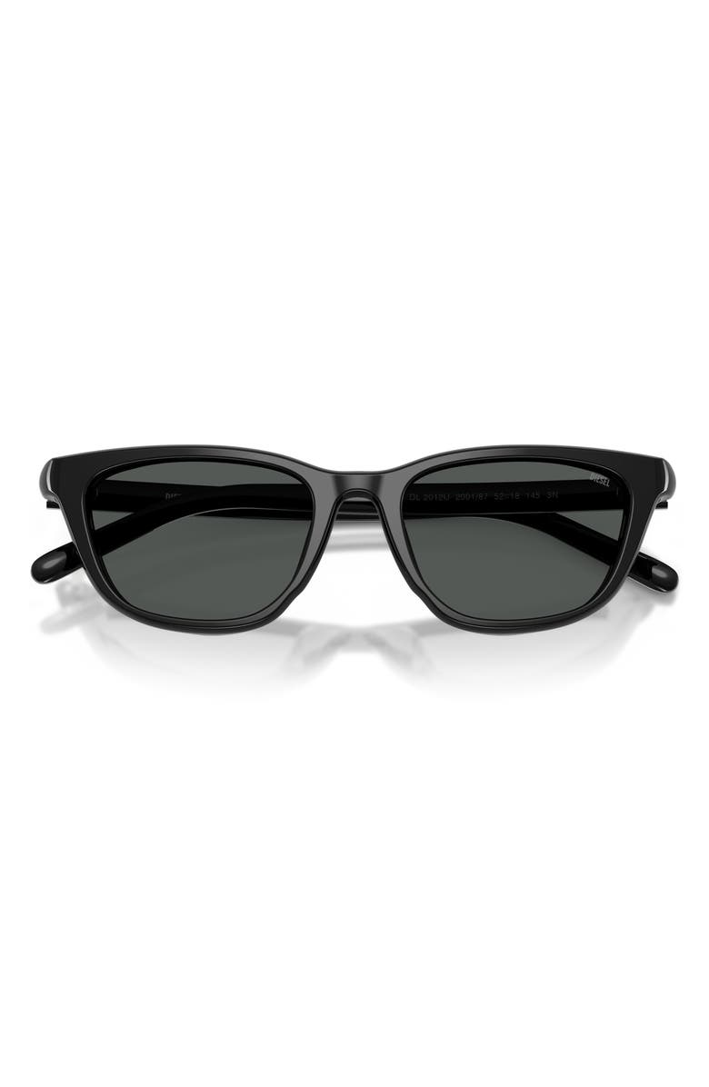 DIESEL<sup>®</sup> 52mm Cat Eye Sunglasses, Alternate, color, 