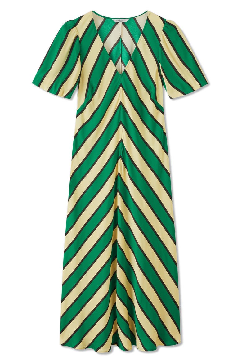 Meerim Maxi Dress, Alternate, color, GREEN