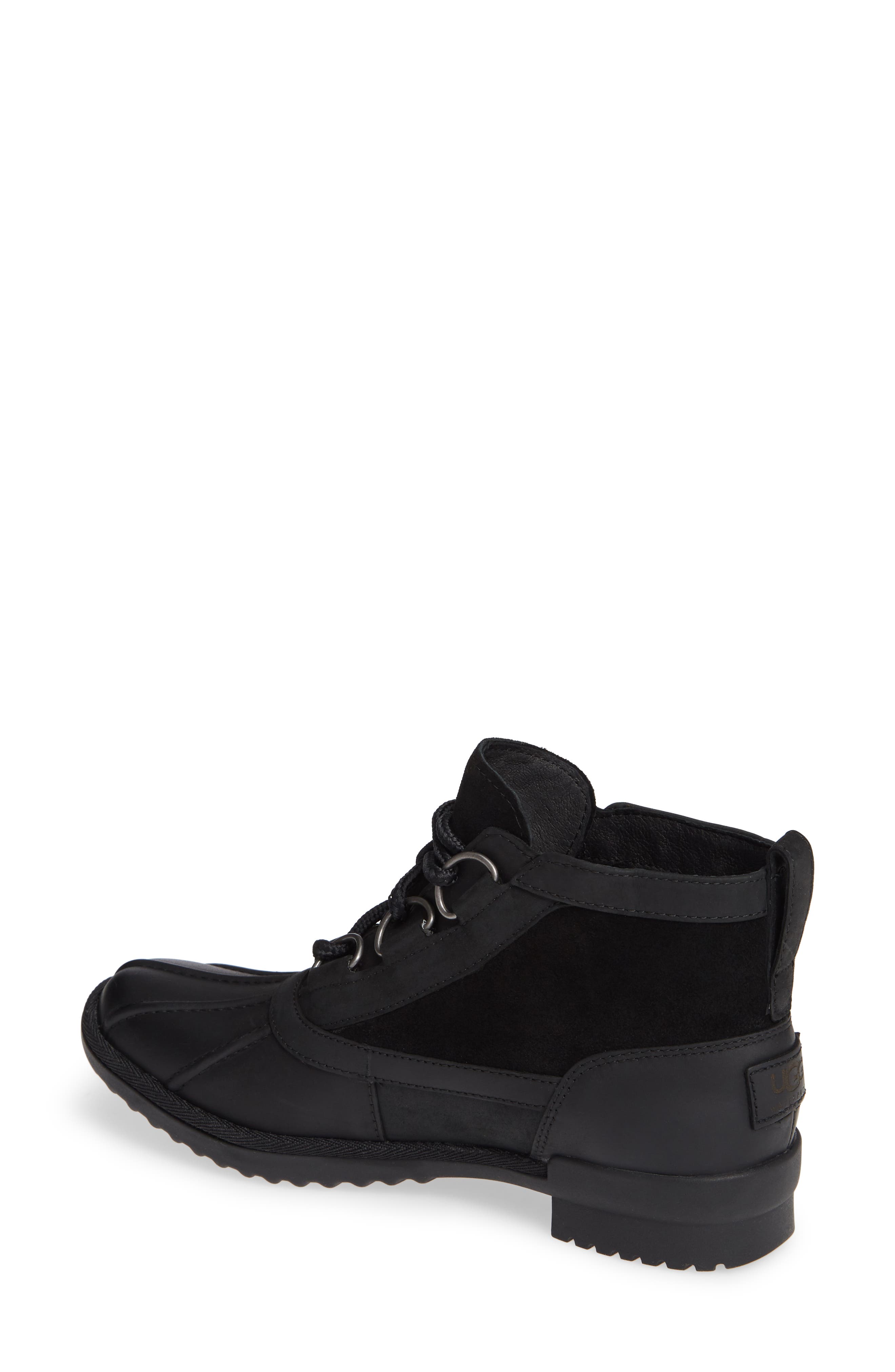 UGG<sup>®</sup> Heather Waterproof Lace-Up Bootie, Alternate, color, 