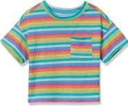 Lands' End Girls Meet And Greet Pocket Tee