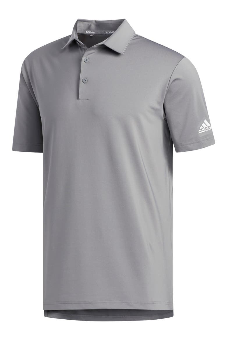 Ultimate365 Solid Performance Polo, Alternate, color, GREY THREE/ WHITE