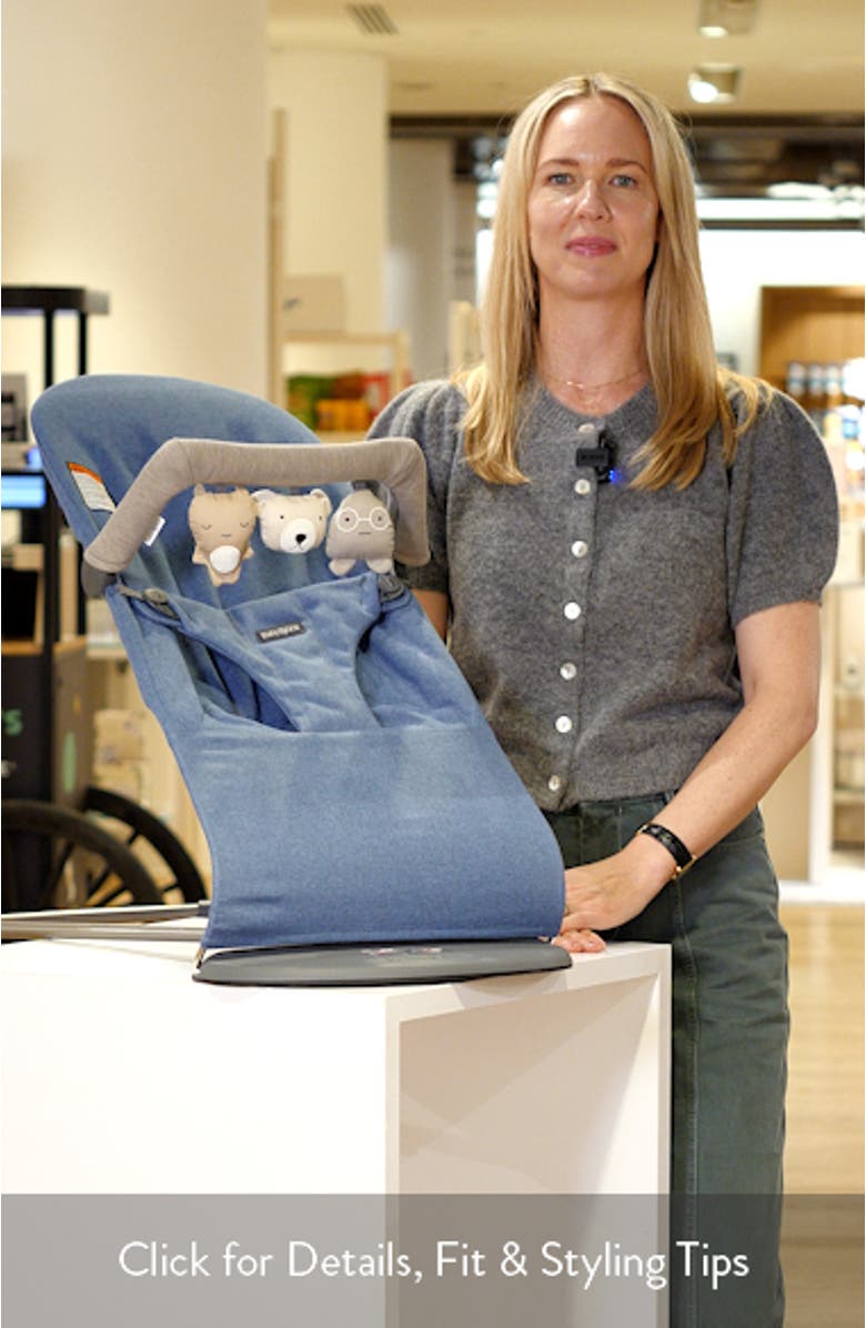 Baby Bouncer Soft Friends Toy Bar, sales video thumbnail