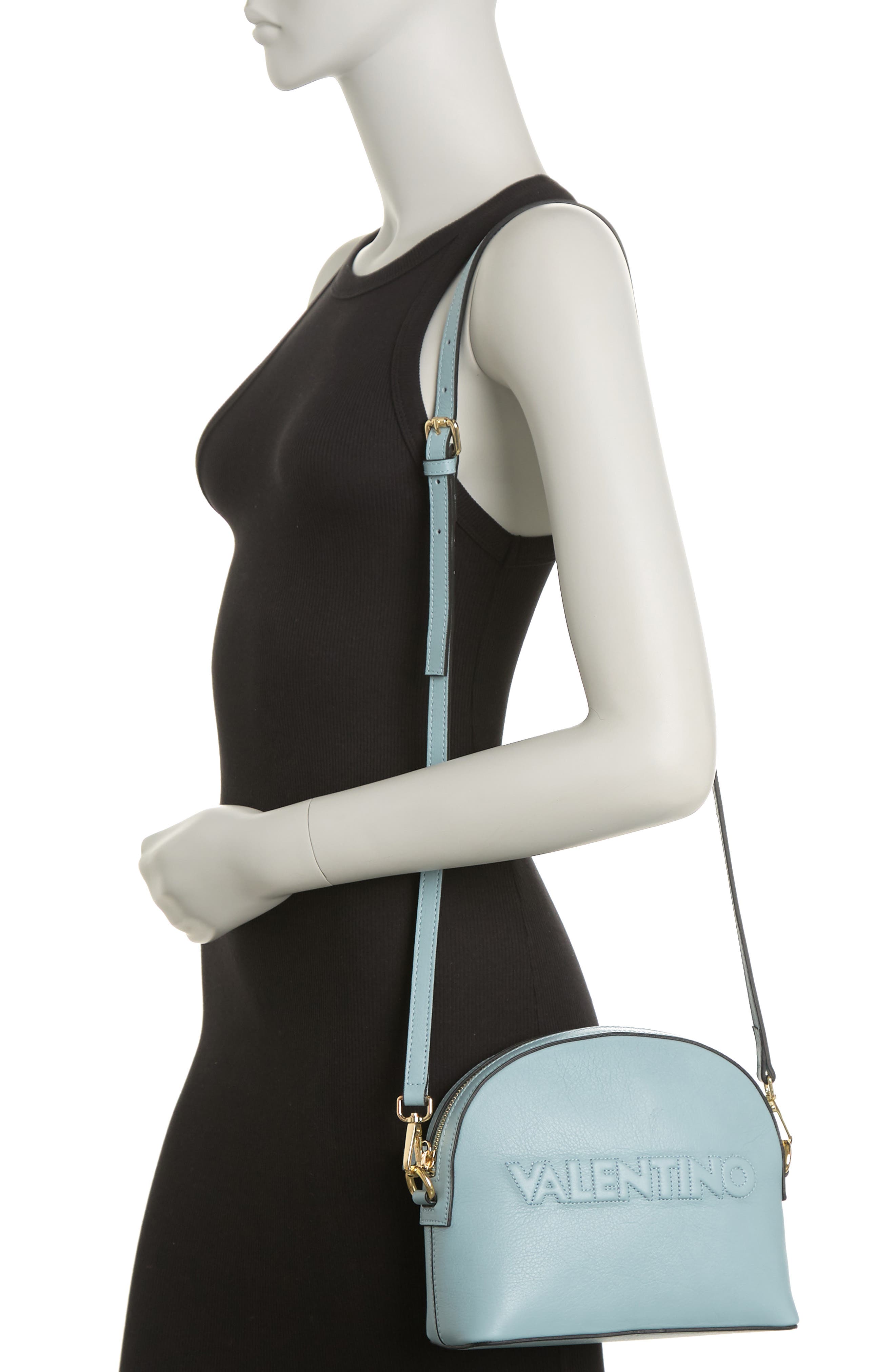VALENTINO BY MARIO VALENTINO Diana Dome Top Leather Crossbody Bag, Alternate, color, 
