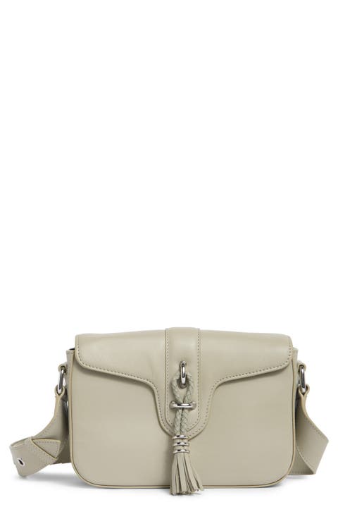 Micah Leather Crossbody Bag