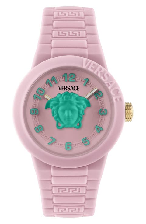 Kids' V-Pop Silicone Strap Watch, 34mm
