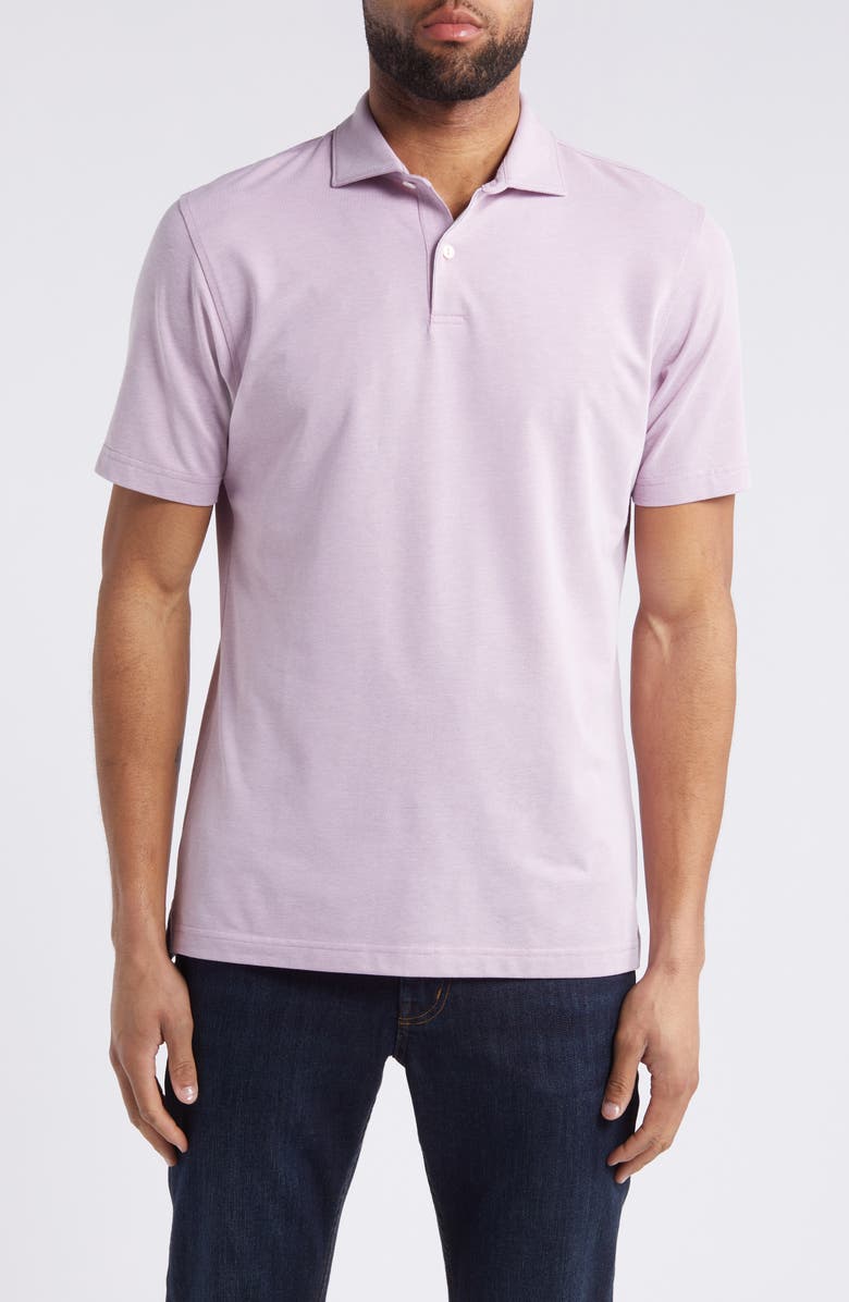 Peter Millar Crown Crafted Albatross Piqué Performance Polo, Main, color,