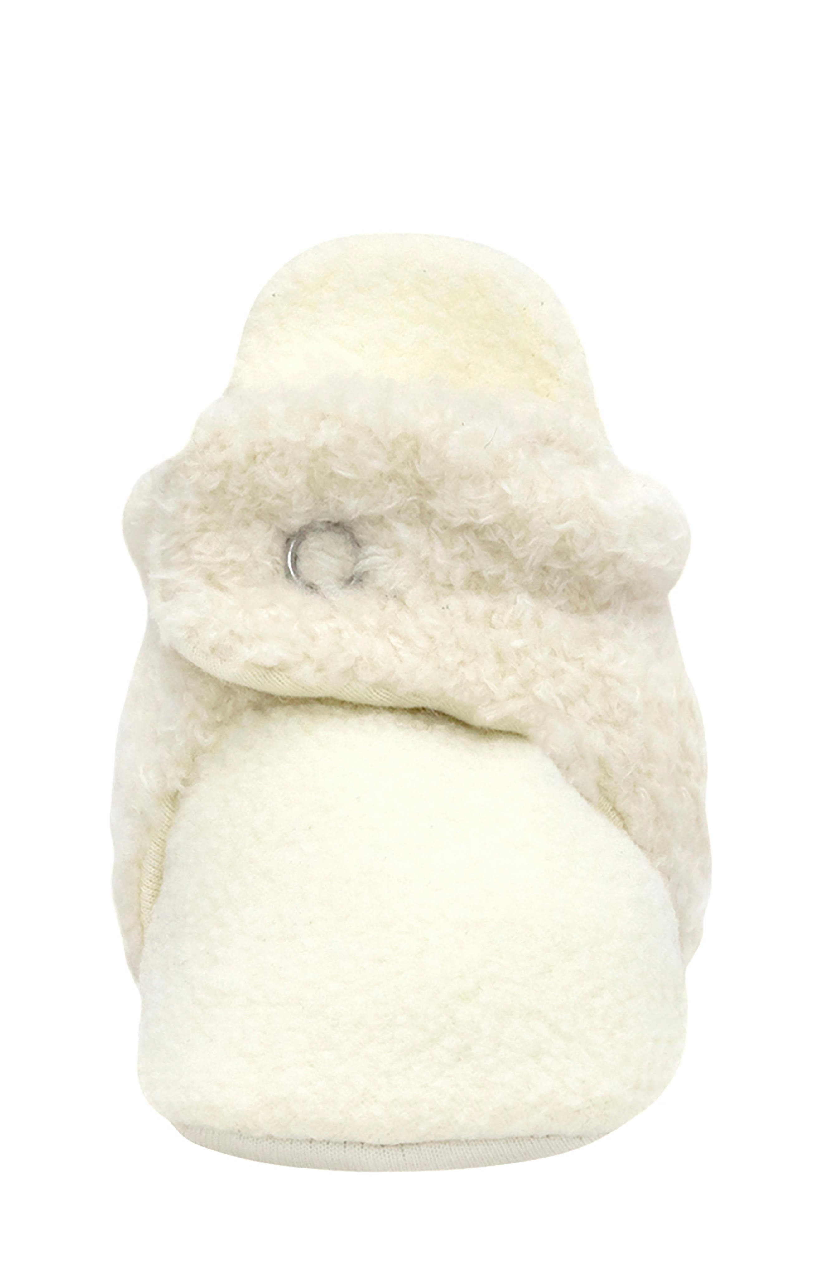 Robeez<sup>®</sup> Sullivan Faux Shearling Bootie, Alternate, color, Ivory