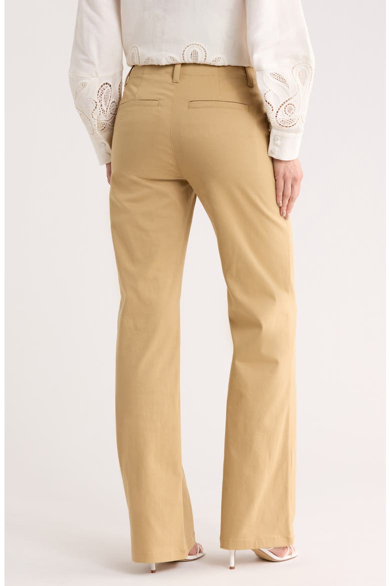 Ansel High Waist Wide Leg Pants, Alternate, color, KHAKI
