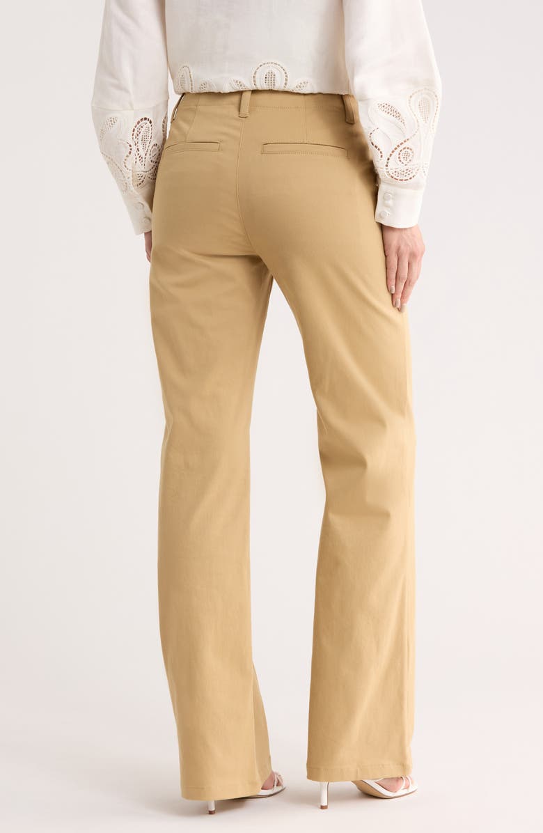 Simkhai Ansel High Waist Wide Leg Pants, Alternate, color, Khaki