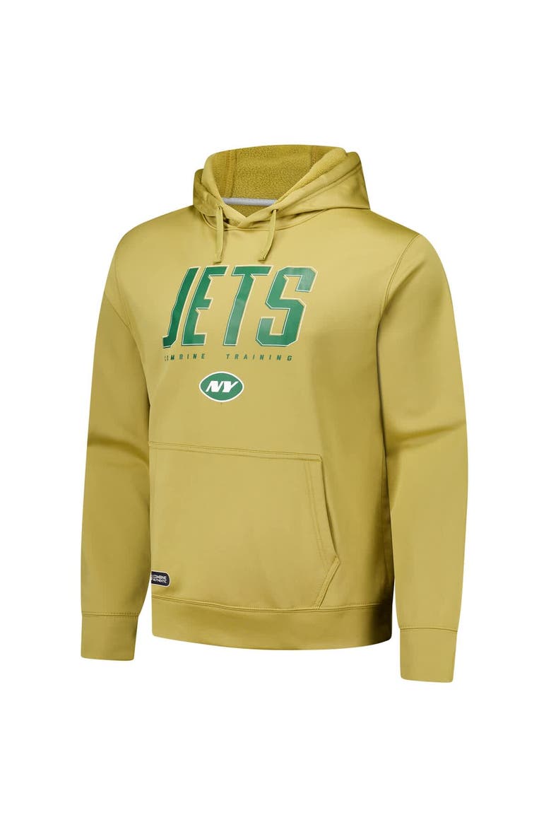 Men's Khaki New York Jets Top Ranked Pullover Hoodie, Alternate, color, Khaki