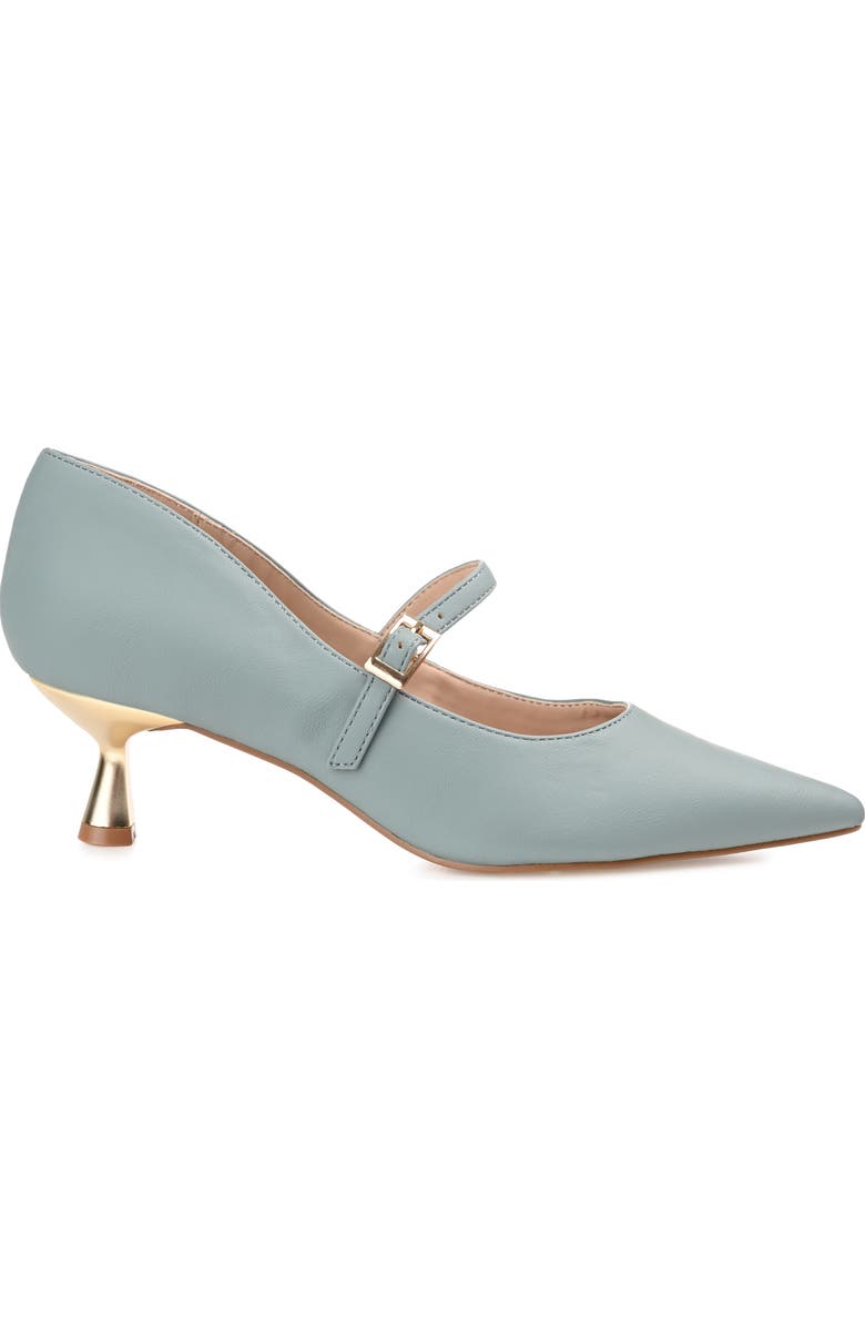 Journee Collection Manza Mary Jane Pump, Alternate, color, Blue