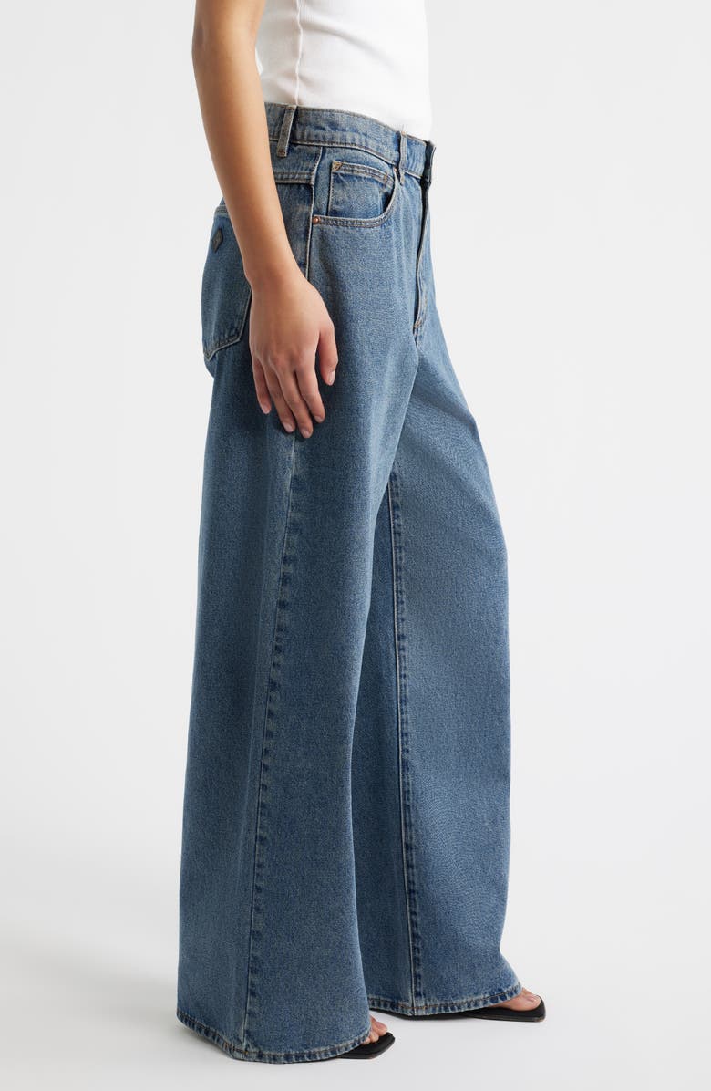 ABRAND '95 Alison Super Baggy Wide Leg Jeans, Alternate, color, Tint Mid Blue