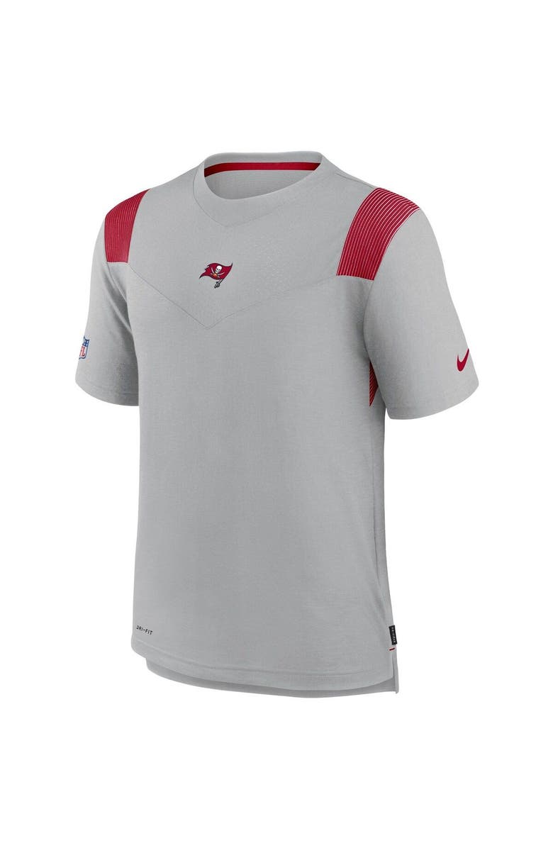 Nike Men's Nike Gray Tampa Bay Buccaneers Sideline Player UV Performance T-Shirt, Alternate, color, Gray