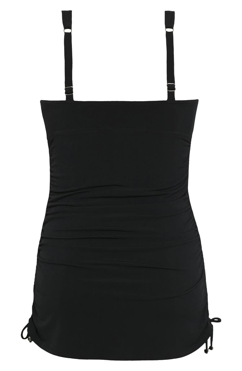 Magicsuit<sup>®</sup> Dani Solid Underwire Tankini Top, Alternate, color, Black