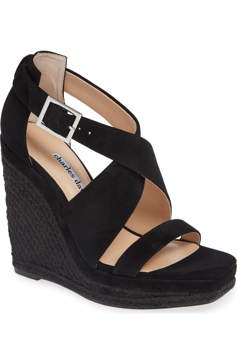 Charles David Esper Espadrille Wedge Sandal, Main, color,