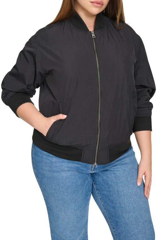 Shop Levi's Relaxed Bomber Jacket In Black