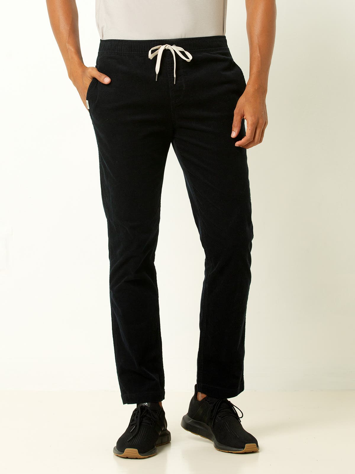 Drawstring Corduroy Pants - image 3