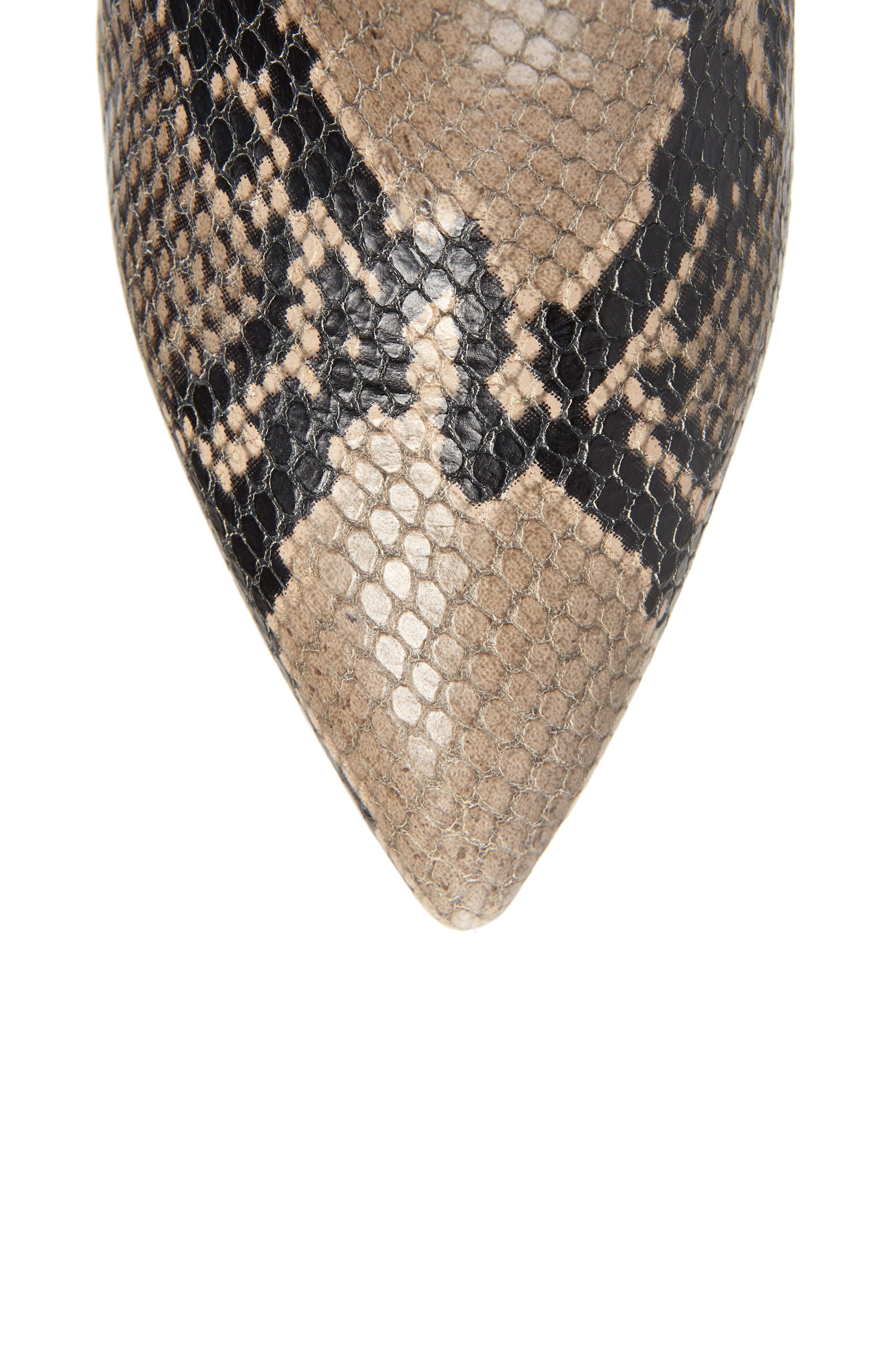 Paris Texas Python Embossed Knee High Boots, Alternate, color, 