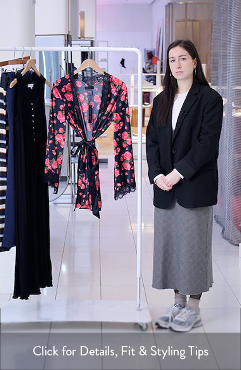 Nite Shade Short Sleep Robe, sales video thumbnail