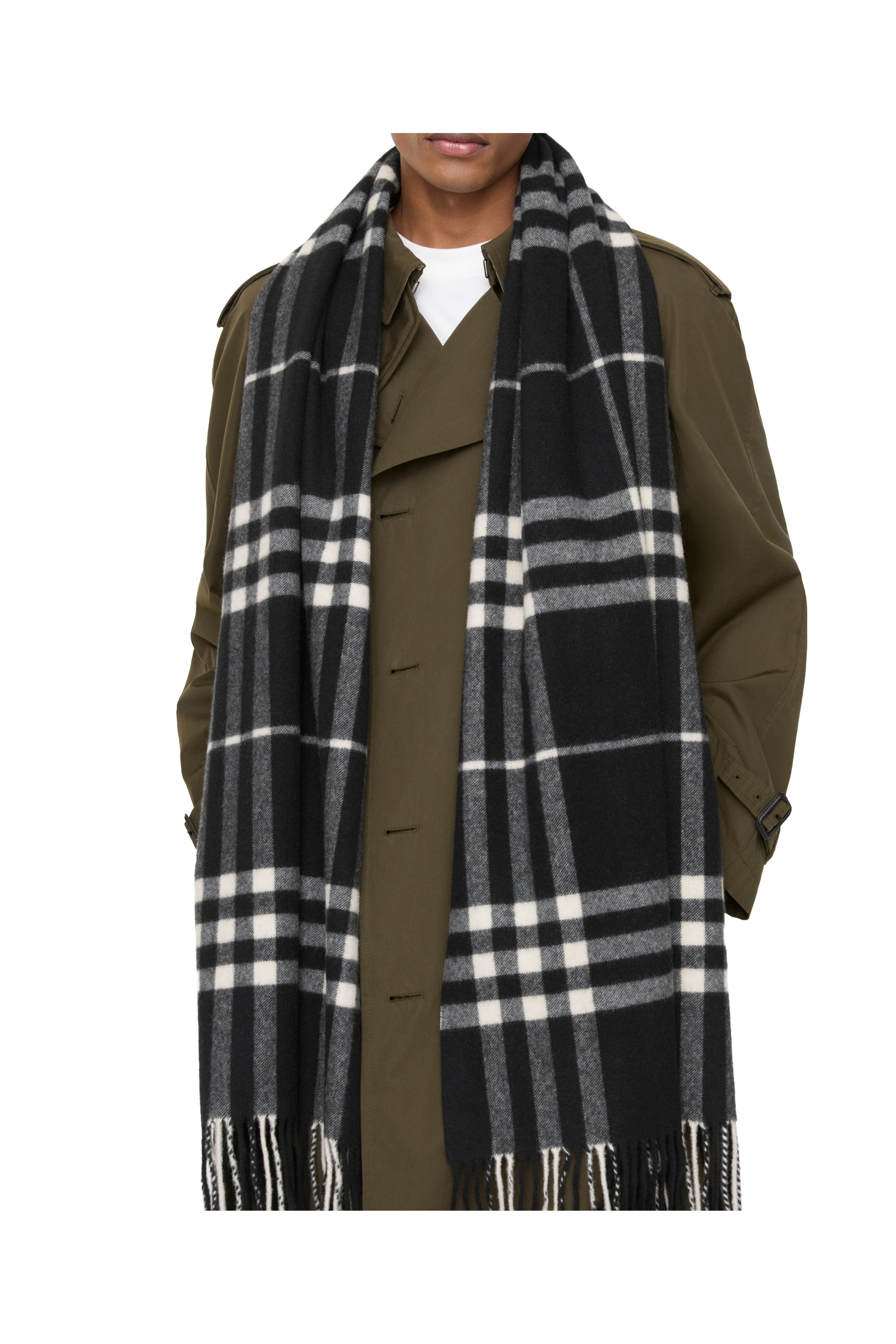 Burberry Wide Check Cashmere Scarf | Nordstrom