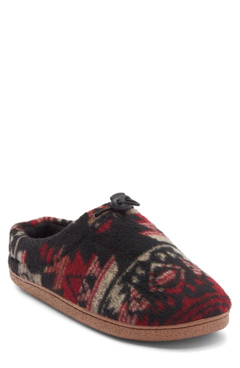 Casey Faux Fur Lined Clog Slipper (Men)