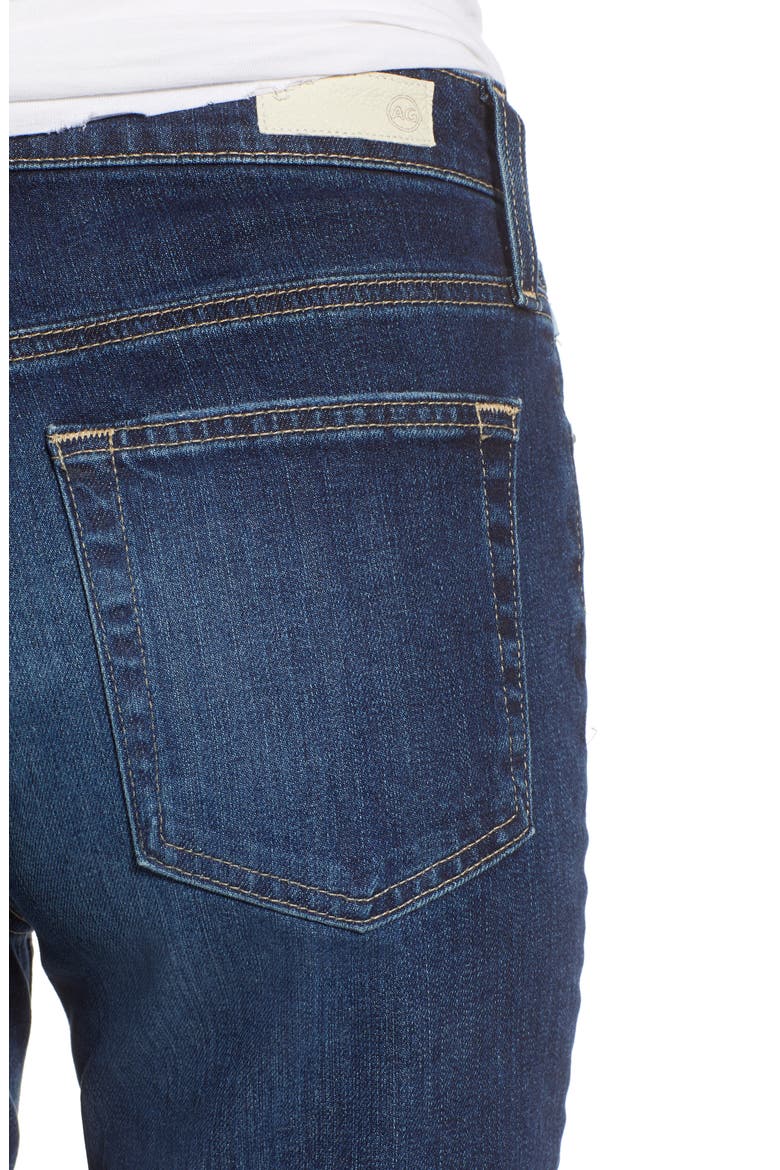 The Isabelle High Waist Crop Straight Leg Jeans, Alternate, color, 12 YEARS VERBIAGE