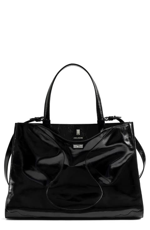 Jack Patent Leather Shoulder Bag