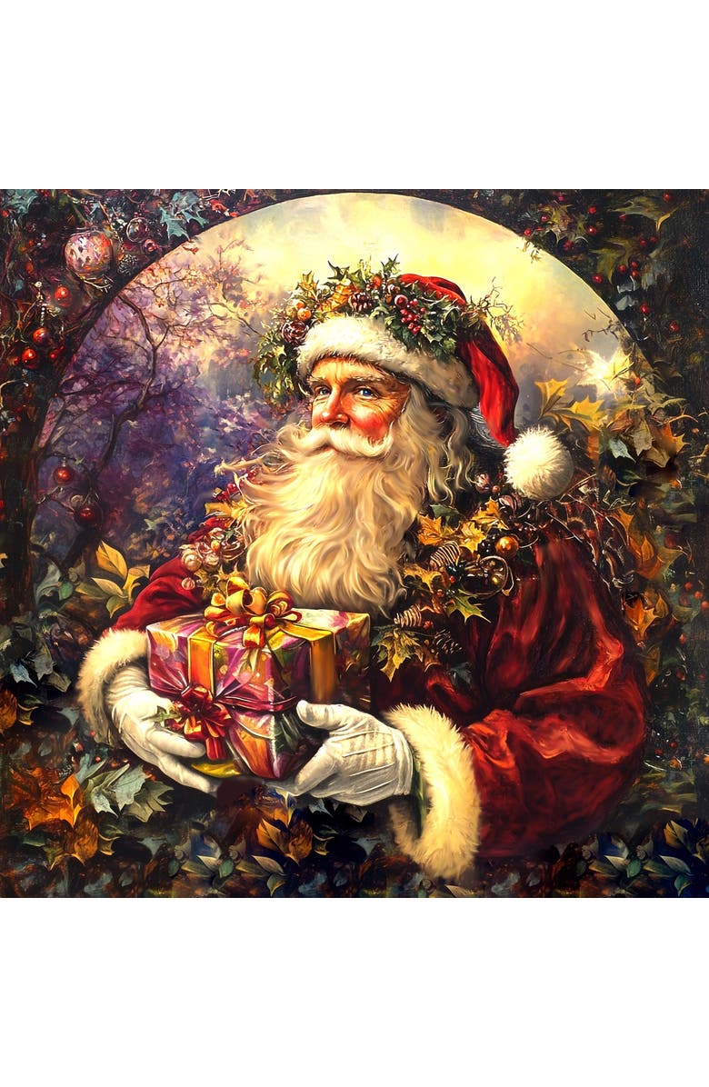 Sunsout Kris Kringle 500 piece Jigsaw Puzzle for Adults, Alternate, color, Multicolor