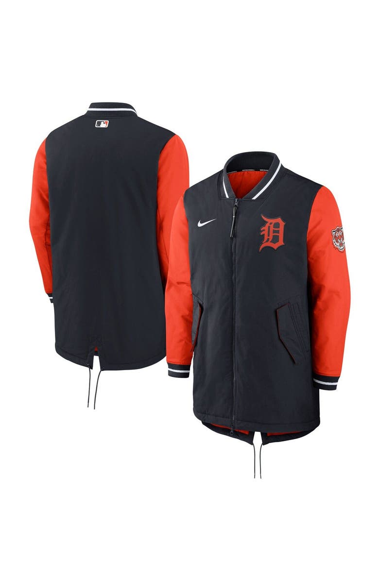 Nike Men's Nike Navy Detroit Tigers Dugout Performance Full-Zip Jacket, Main, color, 