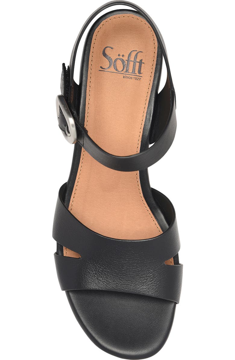 Söfft Vanessa Ankle Strap Platform Wedge Sandal, Alternate, color,