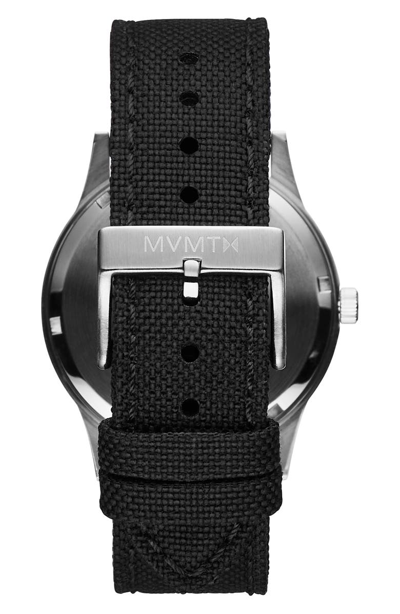 MVMT WATCHES MVMT Field Canvas Strap Watch, 41mm, Alternate, color, 