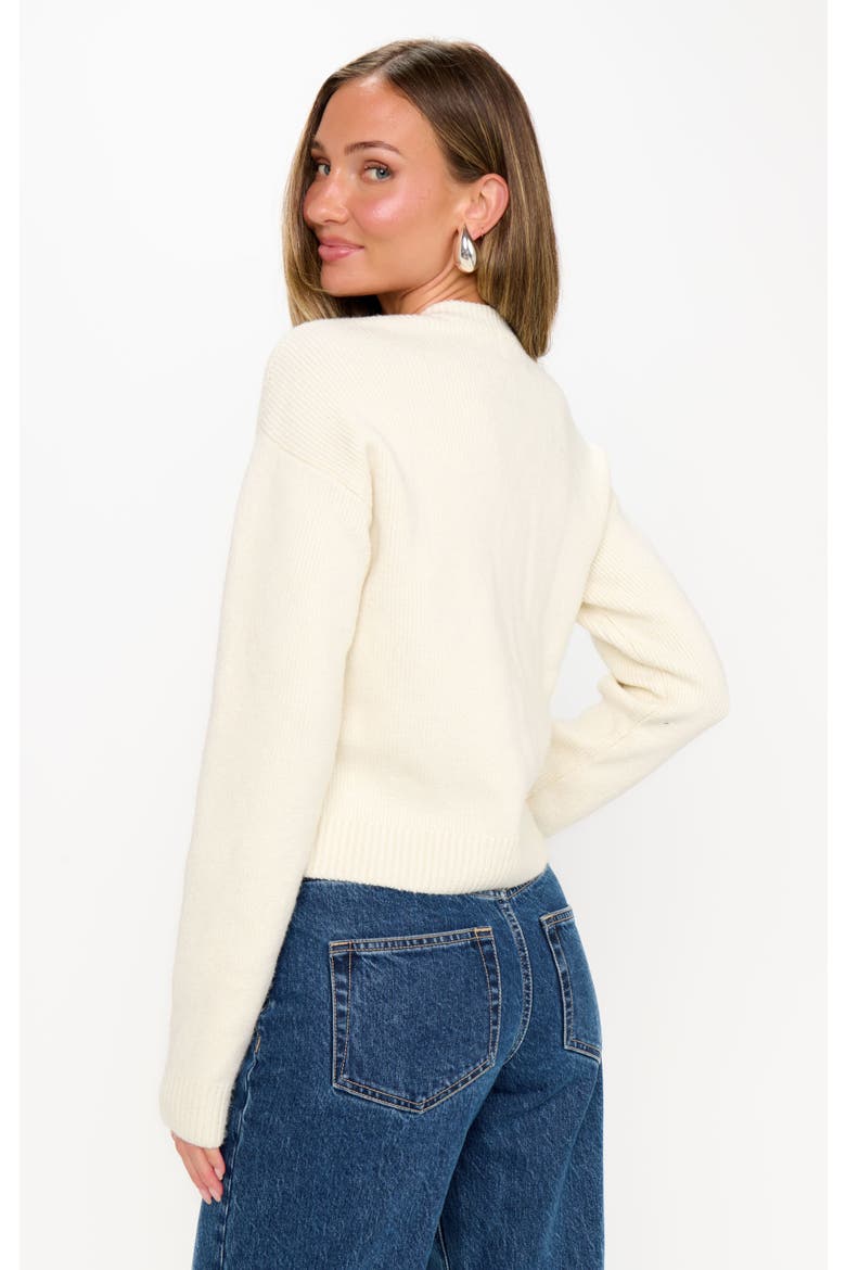 Maggie Cardigan, Alternate, color, Marzipan Knit