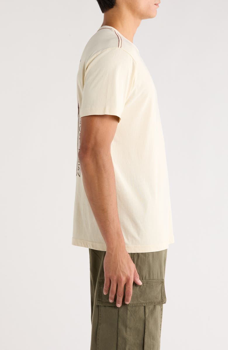 RVCA Serpent Cotton Graphic T-Shirt, Alternate, color, Ceramic