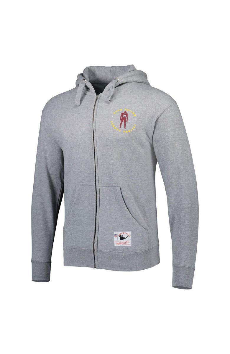 Mitchell & Ness Men's Mitchell & Ness Gray Washington Commanders Sean Taylor Legacy Project Full-Zip Hoodie Jacket, Alternate, color, 