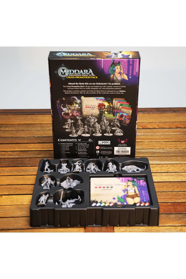 Cross Promotion Pack, Expansion, 10 New Plastic Miniatures & Cards, Alternate, color, Multicolored