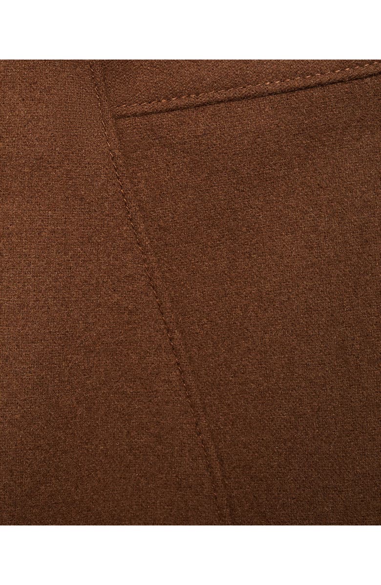 MANGO Wool Blend Miniskirt, Alternate, color,